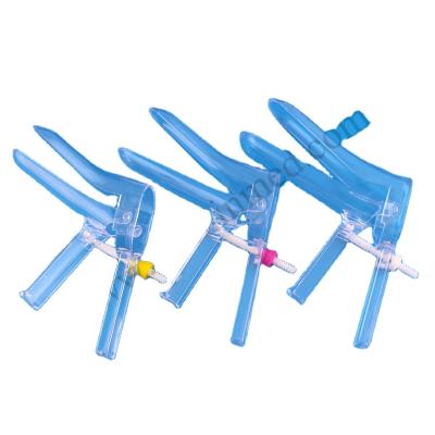 China Hospital Sterile Medical Supplies Disposable Vaginal Speculum Side Screw Vaginal Speculum for sale