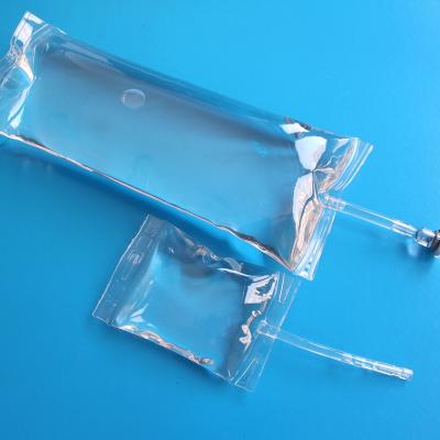 China PVC Empty Infusion Bag Port Iv Single / Double Ports for sale