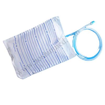 China Hospital Medical Hot Sale PVC Material Urine Bag Without Outlet Urine Drainage Bag for sale