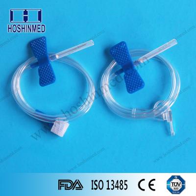 China Medical Grade PVC Consumables Hot Sale Disposable Safety Scalp Vein Set 18G to 27G with luer slip for sale