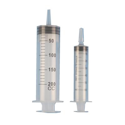 China High Quality Medical Grade PP Medical Disposable Sterile Syringe With Catheter Tip for sale