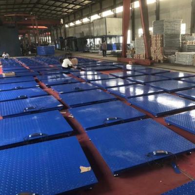 China Carbon Steel Plate Platform Ladders for sale