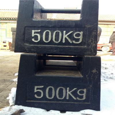 China Cast Iron Kingtype 500kg Test Weight for sale