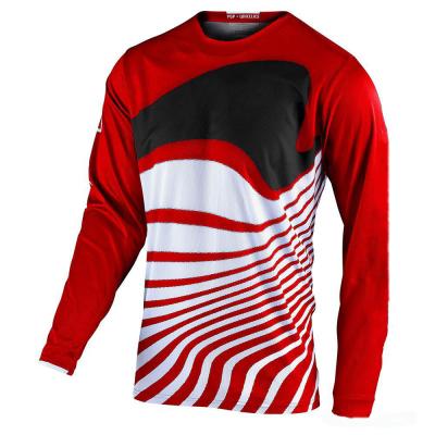 China Breathable Sublimated Bike Shirt Long Sleeve MTB Clothes Downhill MTX Bicycle Singlet for sale