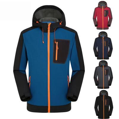 China Breathable Winter Shell Parka Mountaineering Soft Outdoor Clothing Waterproof Fleece Jacket for sale