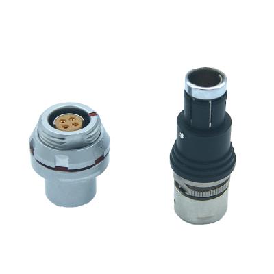 China Brass with nickel plated m23 connector female and male connectors contact circular push-pull connector for sale