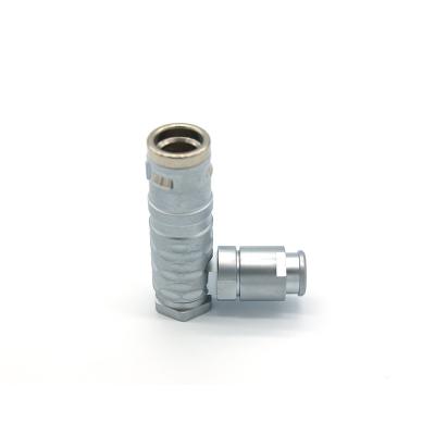 China Brass With Nickel Plated Aviation Circular Push-Pull Connector Cost Price Compatible for sale