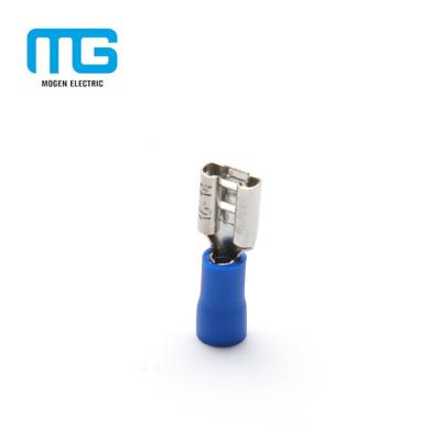 China Good Quality Hot Selling Blue Disconnect Spade Brass Crimp Female Terminal for sale