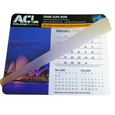 China Large HOT Game HOT Game PVC Calendar Transparent Hot Portable Mouse Pad Mouse Pad for sale