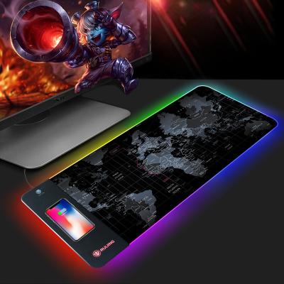 China 10W-15W Mousepad Mobile Phone Wireless Charger Fast Charging HOT Wireless Charging Qi Wireless Mouse Pad For Smartphone for sale