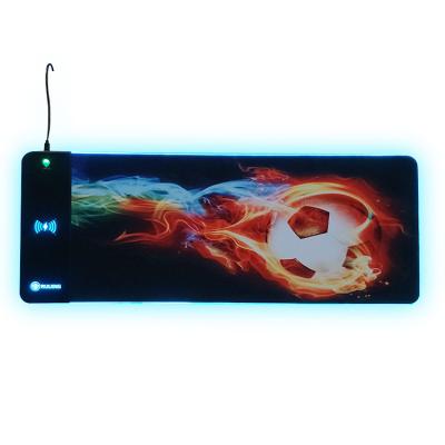 China HEATED Custom design multifunction charging mouse pad wireless charger 2 in 1 for sale