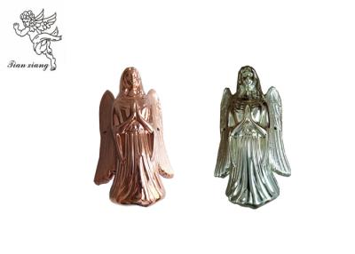 China Gold Silver Copper Angel Coffin Fittings Angel 002# Coffin Corner PP Plastic for sale