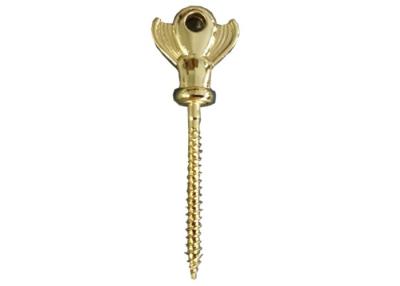 China Funeral Decoration Coffin Screw 7#  Gold European Style Zinc Alloy Material for sale