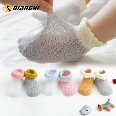 China Wholesale Custom High Quality Viable Baby Crew Socks, Baby Summer Socks for sale