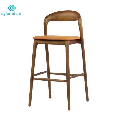 China Contemporary Wooden Bar Furniture Modern Cocktail Restaurant Bar Stools Chairs China for sale