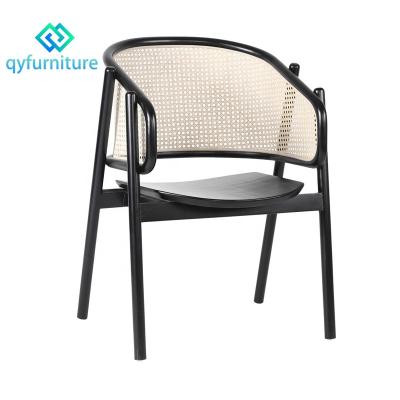 China Durable Commercial Grade Dining Room Furniture Modern Restaurant Wooden Dining Chair for sale