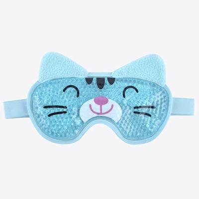 China Anti-Wrinkle Gel Cold Face Mask Cooling Ice Pack For Face Reusable Cute Eye Mask With Soft Plush For Puffy Eyes for sale