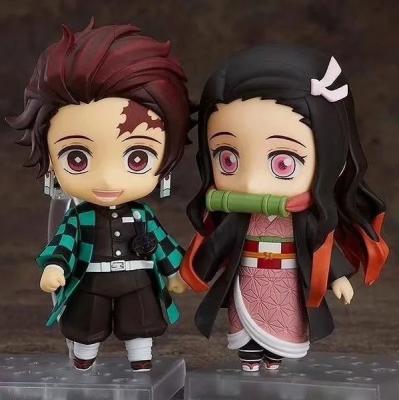 China High Quality Demon Slayer Anime Characters Gift Q Version Decoration Collection Toy PVC Doll Desktop Action Number for sale