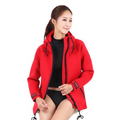 Chine Hoodie de Windprooof de veste du néoprène de prime de 3MM pour des sports aquatiques et le divertissement à vendre