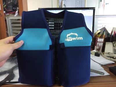 China Learn - To - Swim Neoprene Float Vest For Kids Age 3-7 Years Old for sale