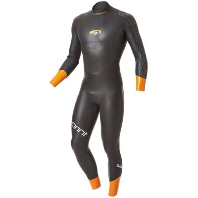 Κίνα Σύμπραξης Triathlon πλήρες μανίκι Wetsuit νεοπρενίου δερμάτων των ατόμων ομαλό για την ανοικτή κολύμβηση νερού προς πώληση