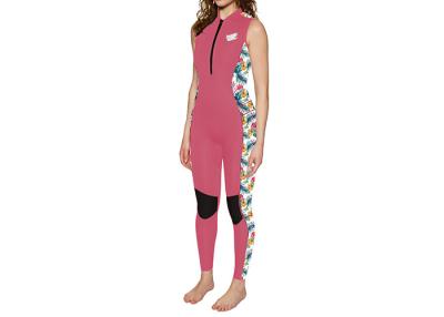 China 2mm Neoprene Sleeveless Surf Wetsuit / Women'S Freediving Wetsuits for sale