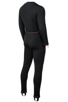 China Lightweight Underfleece Drysuit Undergarments With Front Zip And Ankle And Thumb Loops for sale