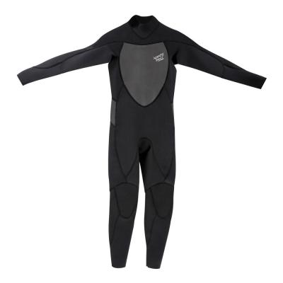 China Soft Neoprene One Piece Full Wetsuits For Kids / Back Zipper Swimsuit UV Protection for sale