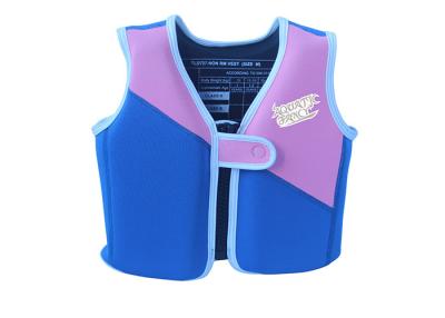 China Cabo flexível - forme a veste do flutuador das crianças do neopreno/a veste instrutor da nadada para meninos à venda