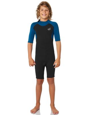 China Sublimation Printing Neoprene Surf Suit / Short Sleeve Wetsuit EN14225-1 for sale