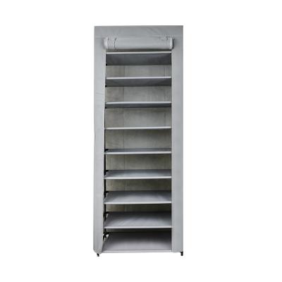 China Strong Fabric Shoe Rack Cabinet Organizer (Size) {Past Testing Report} Zapatera Adjustable Room Sofa Shoes Shelf Store Living for sale