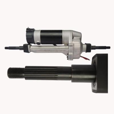 China IP54 24V 500W DC Motor with Spline Shaft Adjustment for Electric Wheelchair or Golf Cart for sale