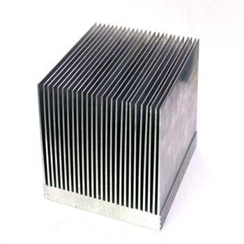 China Aluminum cooling fin radiator for sale