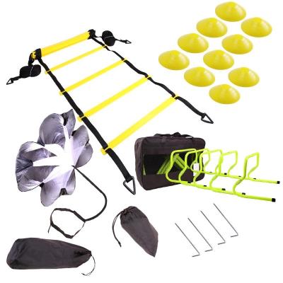 China Durable Agility Speed ​​Training Set Adjustable Football Sports Soccer Exercise Fitness Agility Training Equipment Set for sale