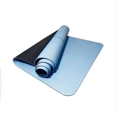 China Body Building Eco - Friendly Customize Natural Rubber PU Yoga Mat Acceptable for sale