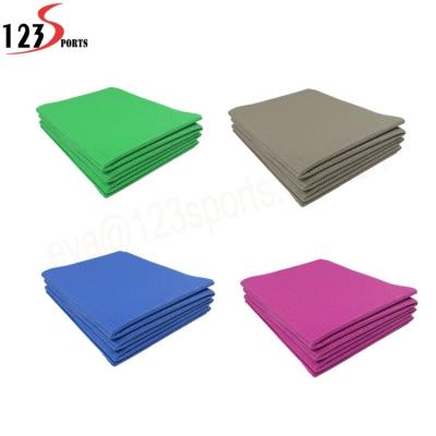 China Promotional Eco-Friendly Natural Eco-Friendly Gym Exercise Gym PVC Yoga Yoga Mat for sale