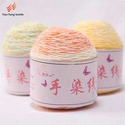 China Soft Recycled Crochet Milk Cotton Knitting Yarn Baby Yarn For Yarns Hand Knit for sale