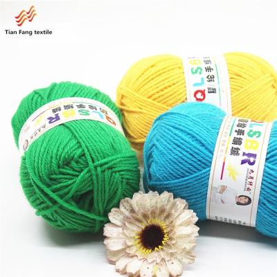 China Anti-pilling factory wholesale softly cheap make acrylic crochet yarn for knitting nomad yarn acrylic wool yarn for blankets for sale