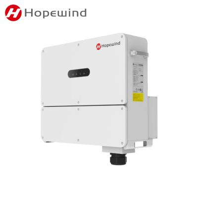 China HOPEWIND 5 Years Warranty Industrial 110KW On Grid Inverter 125KW On Grid Inverter 100KW Solar Grid Tie Inverter 800*680*330mm for sale