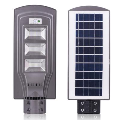 China ROAD 30w 60w 90w high lumens Waterpoof IP65 led street light garden failsafe led solar street light for sale