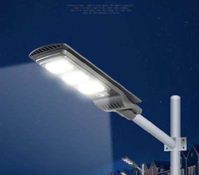 China ROAD waterproof 30w 60W 90W solar led street light with hign quality all in one plastic for sale