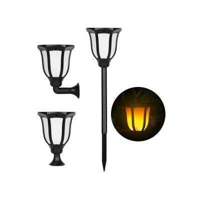 China ABS Garden Decoration Mini Lawn Lamp Light Solar Powered Light Solar Powered Torch Light for sale