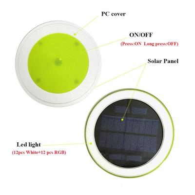 China Modern Solar Pool Floating Light with Remote Control Outdoor Color Changing Waterproof LED Lights Globe Lamps for Garden Pool for sale