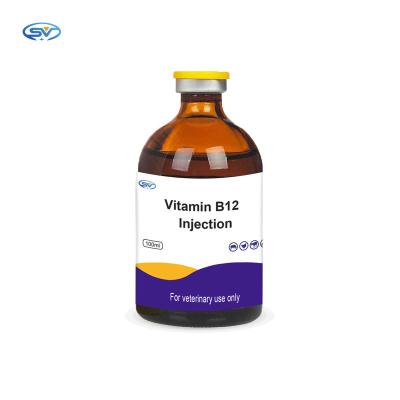 Chine Vitamine injectable vétérinaire de supplément d'injection de la vitamine B12 d'Inj Vit B12 de moutons de drogues pour des chevaux de bétail à vendre