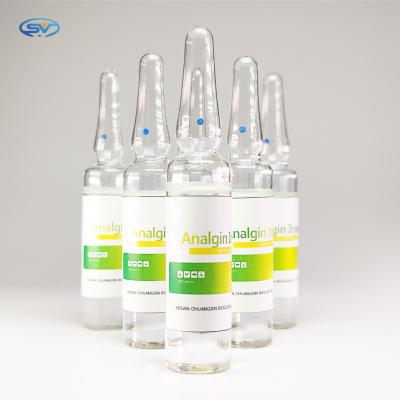 China Veterinary Injectable Drugs Animals Pain Analgin 50% 10ml Antipyretic Injection For Cattle Dogs Sheep for sale