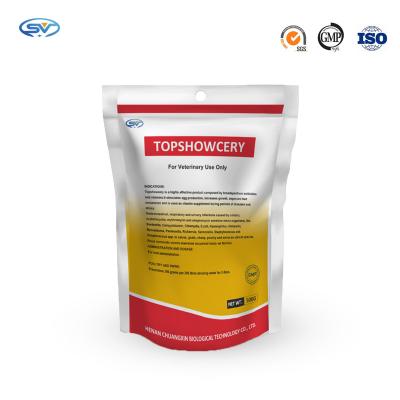 China Water Soluble Antibiotics Of Erythromycin Thio Oxytetracycline Yellow Powder For Calves for sale