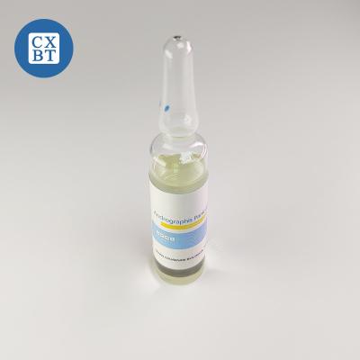 China Veterinary Injectable Drugs Andrographis Paniculata Injection Yellowish Liquid For Treating Bacterial Infections for sale