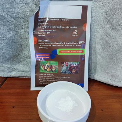 China Water Soluble Antibiotics Animal Medicine Anti Coccidiosis Powder Used in Poultry for sale