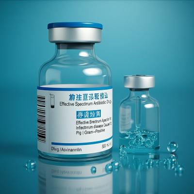 China Effective Broad-Spectrum Antibiotic Injection For Treatment Of Pig Infectious Diseases Caused By Gram-Positive Bacteria for sale