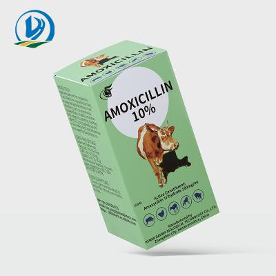 China Paire a injeção intramuscular da amoxicilina das drogas 150mg/ml 10% da medicina veterinária à venda